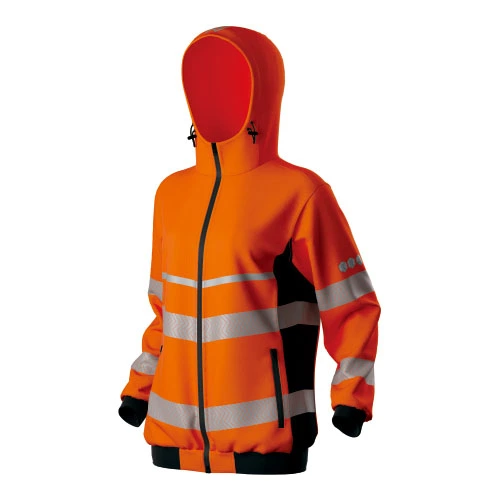 Sweat-shirt à capuche deux tons pour HI-VIS femmes