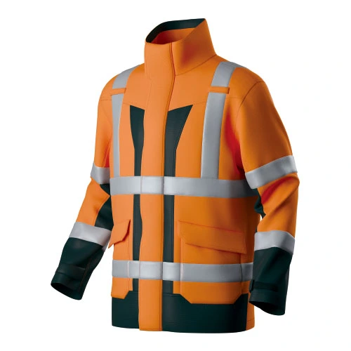 HI-VIS deux tons résistant à la flamme veste