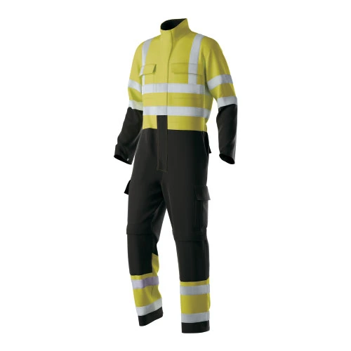 HI-VIS deux-tonalité résistant à la flamme Coverall