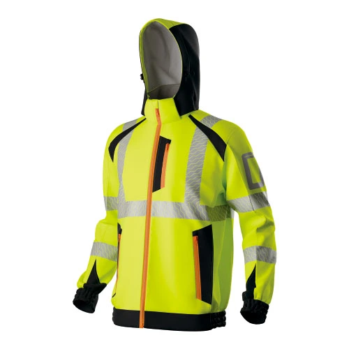 Veste à capuche imperméable extensible HI-VIS