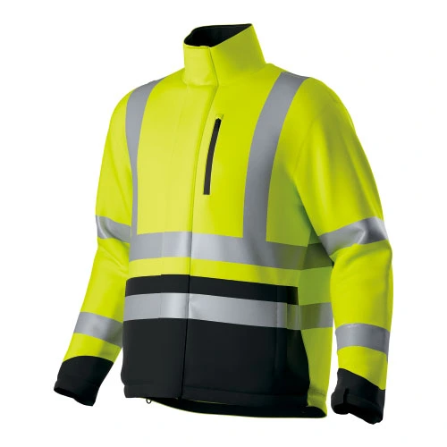 HI-VIS deux-Tons Veste Imperméable Extensible Isolé