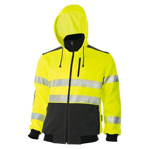 Veste à capuche polaire HI-VIS deux tonnes