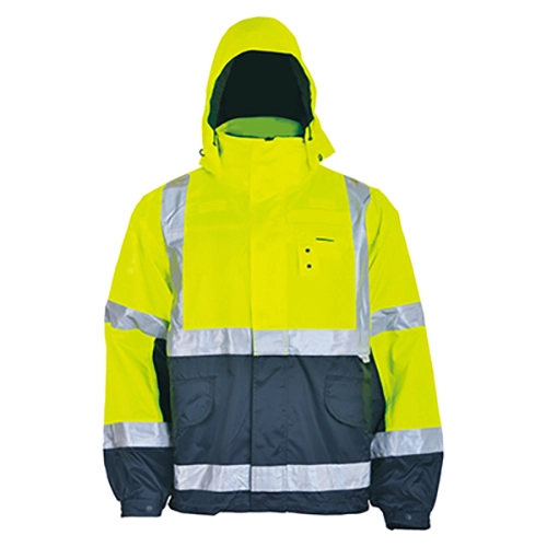HI-VIS deux tonus 2in1 veste thermique détachable