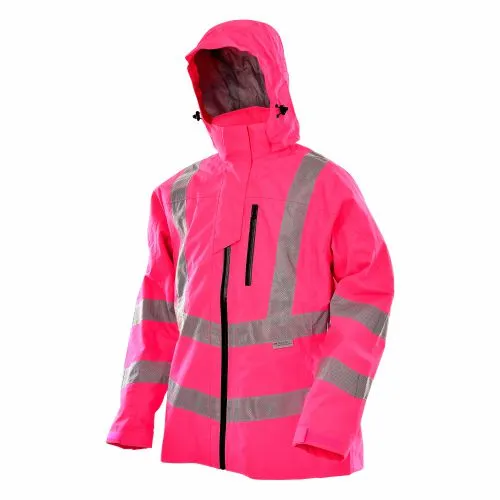 Veste de pluie couleur rose