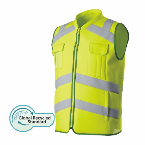Gilet de sécurité HI-VIS recyclé Tricot